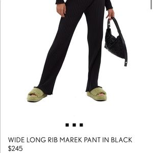 Simon Miller Wide Long Rib Marek Pant